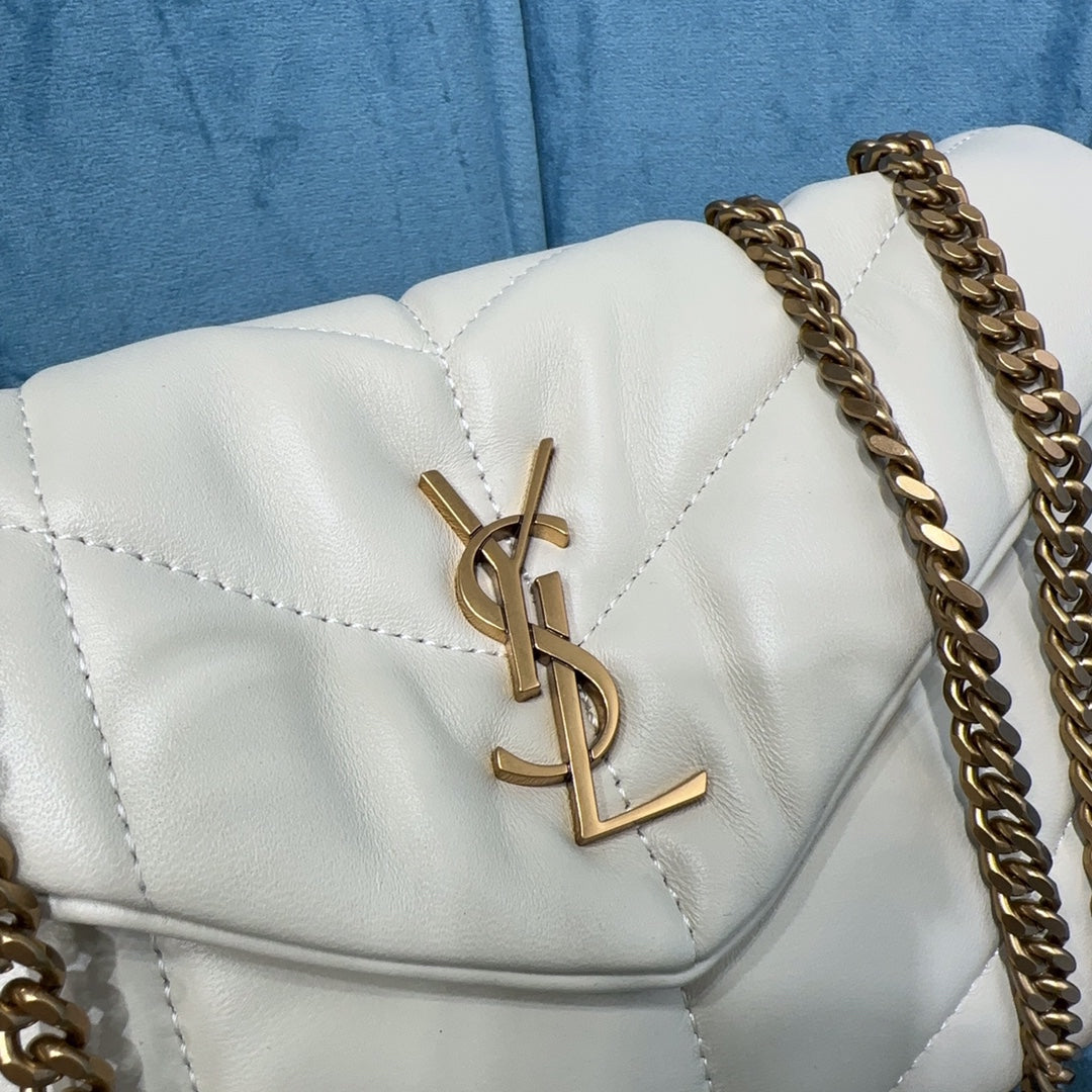 YSL Toy Puffer In Lambskin