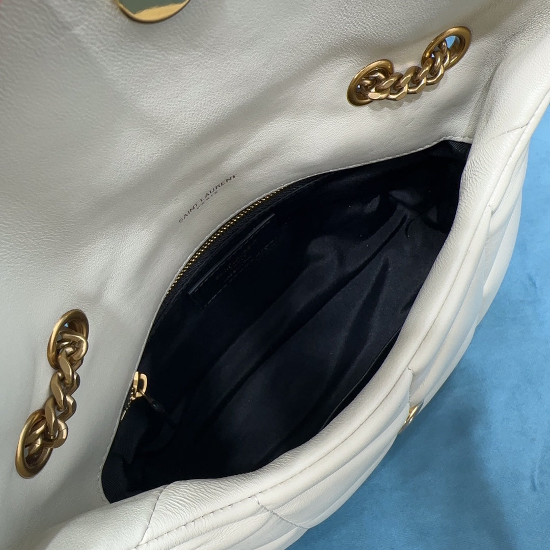 YSL Toy Puffer In Lambskin