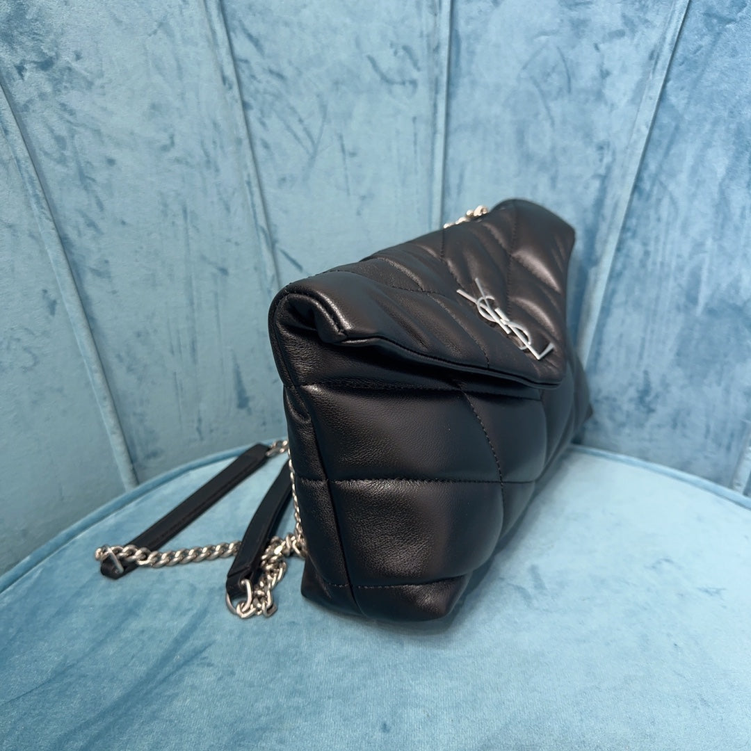 YSL Toy Puffer In Lambskin