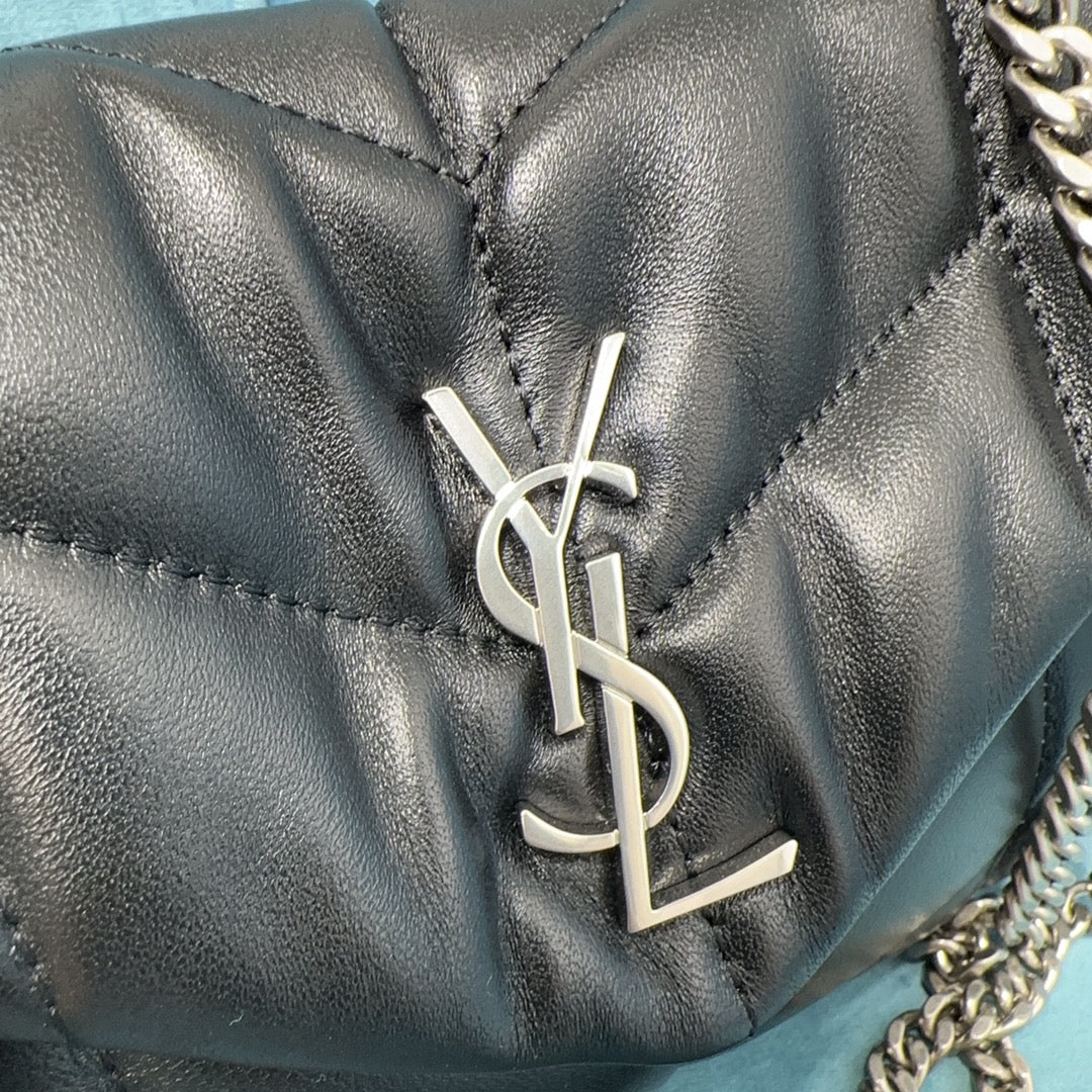YSL Toy Puffer In Lambskin