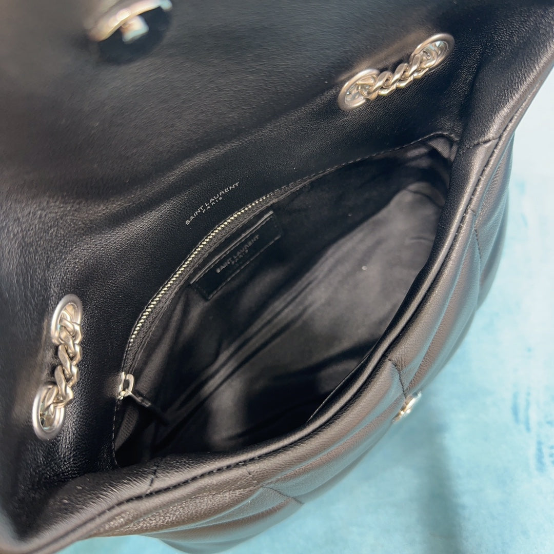 YSL Toy Puffer In Lambskin