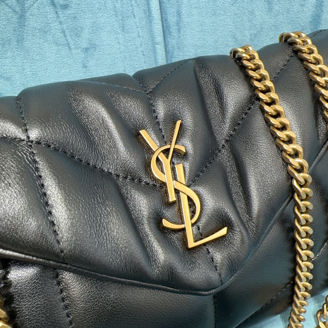 YSL Toy Puffer In Lambskin