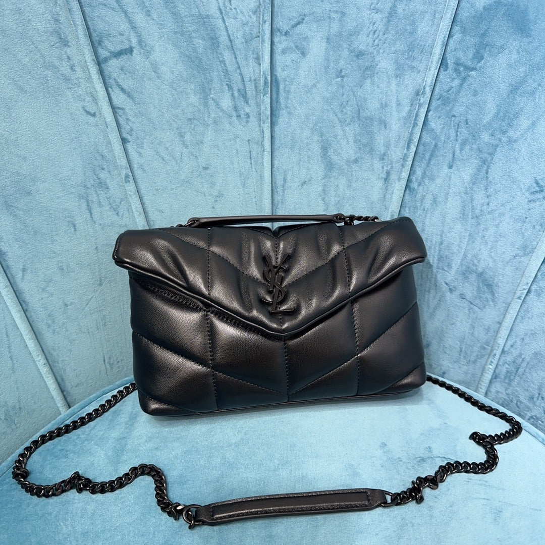 YSL Toy Puffer In Lambskin