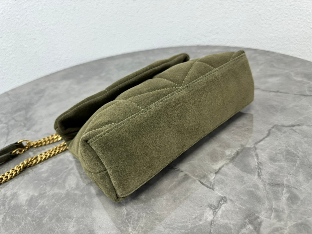YSL Toy Puffer In Suede
