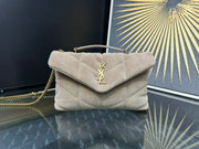 YSL Toy Puffer In Suede