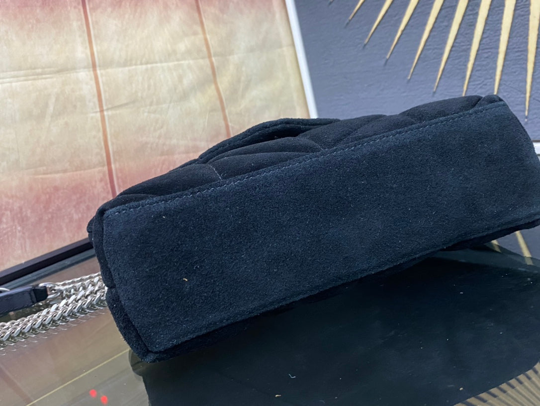 YSL Toy Puffer In Suede