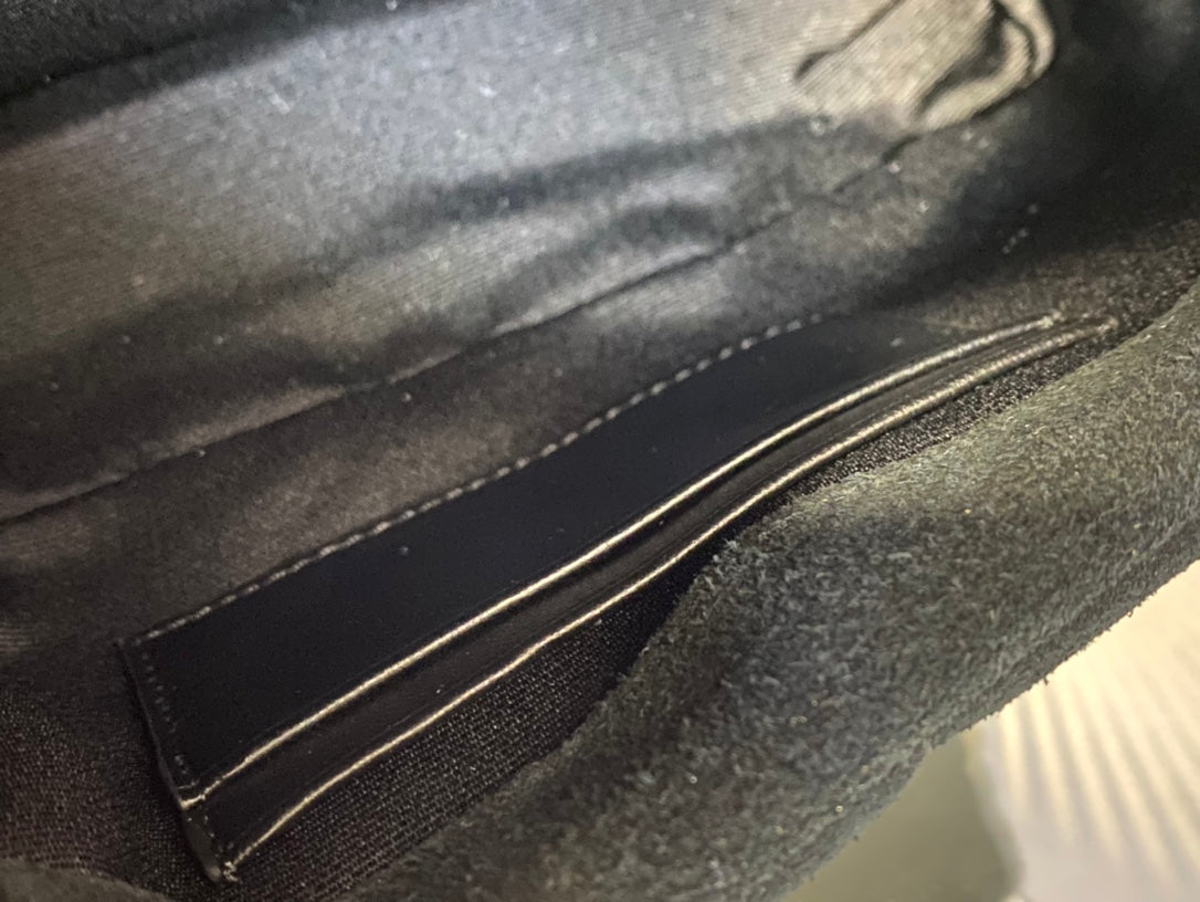 YSL Toy Puffer In Suede