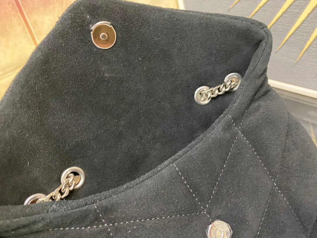 YSL Toy Puffer In Suede