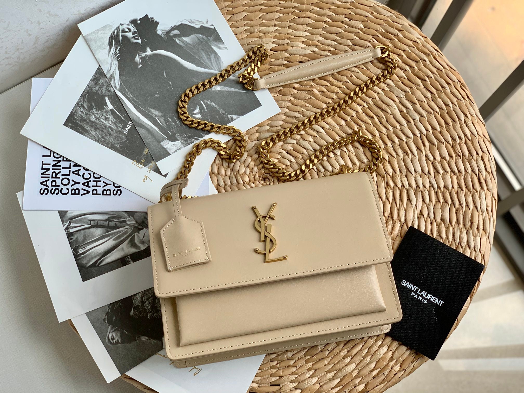 YSL Sunset Medium In Smooth Leather