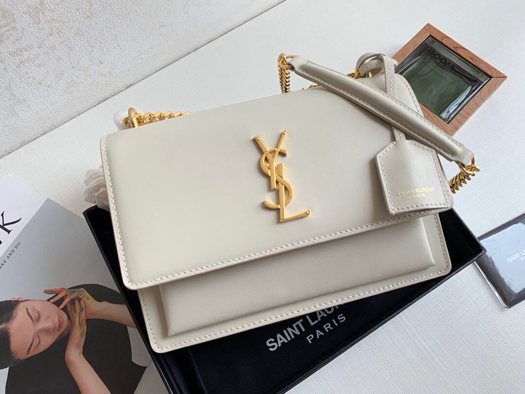 YSL Sunset Medium In Smooth Leather