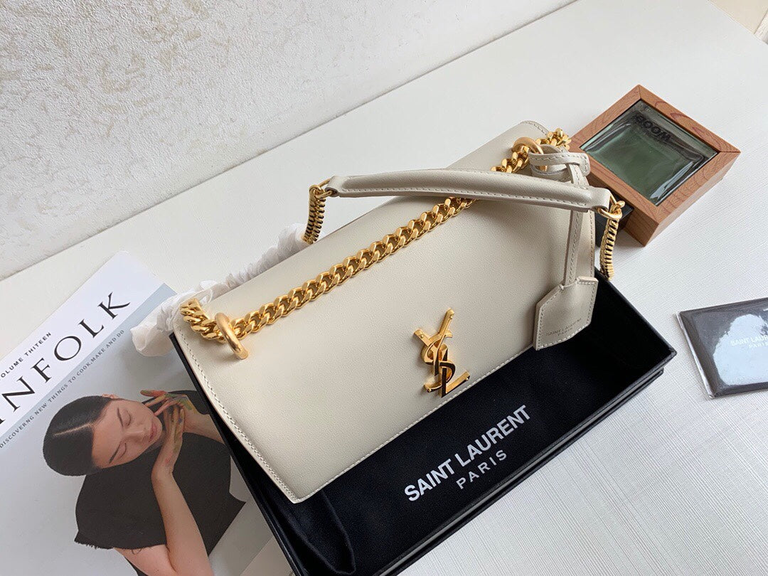 YSL Sunset Medium In Smooth Leather