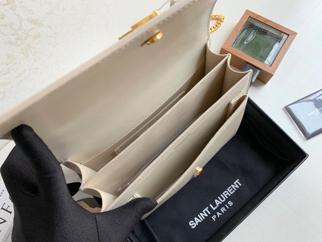 YSL Sunset Medium In Smooth Leather