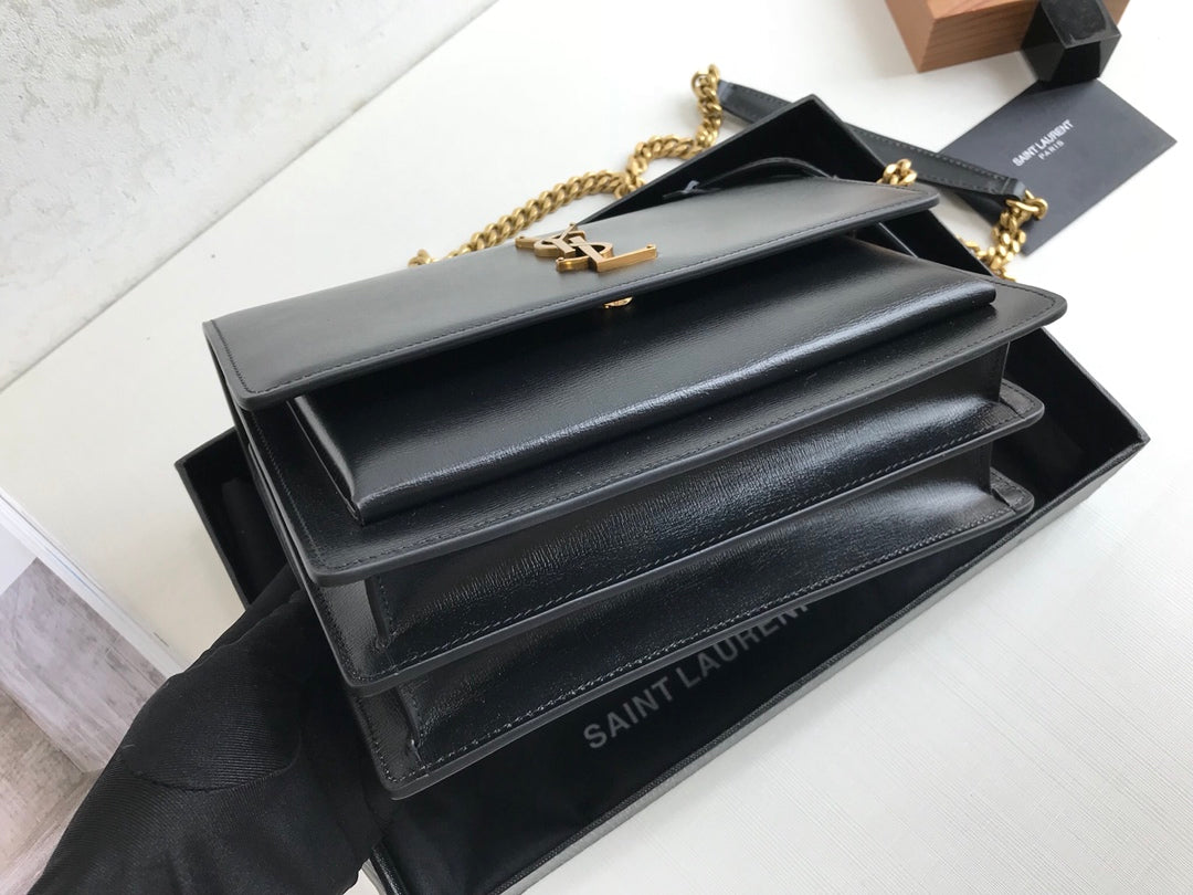YSL Sunset Medium In Smooth Leather