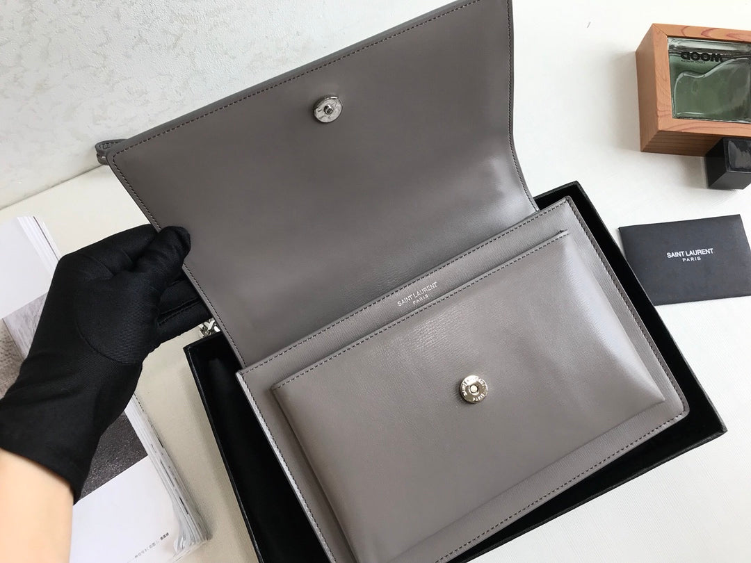 YSL Sunset Medium In Smooth Leather