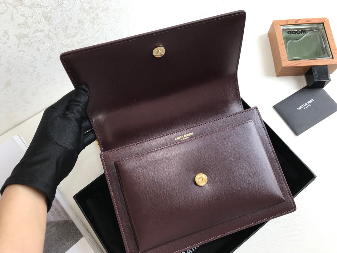 YSL Sunset Medium In Smooth Leather