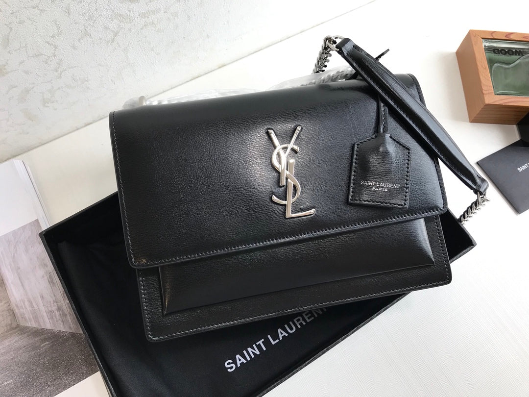 YSL Sunset Medium In Smooth Leather