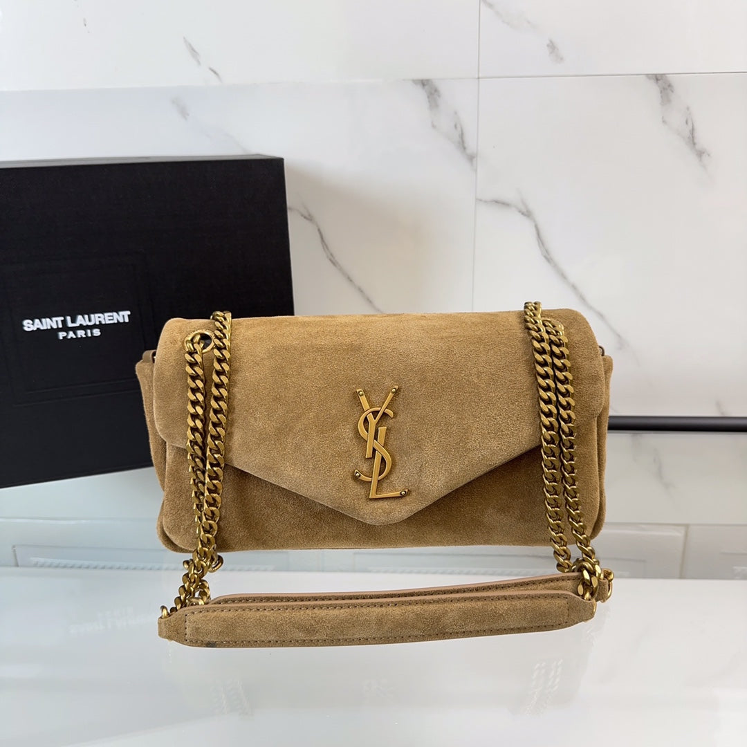 YSL Calypso Small In Suede