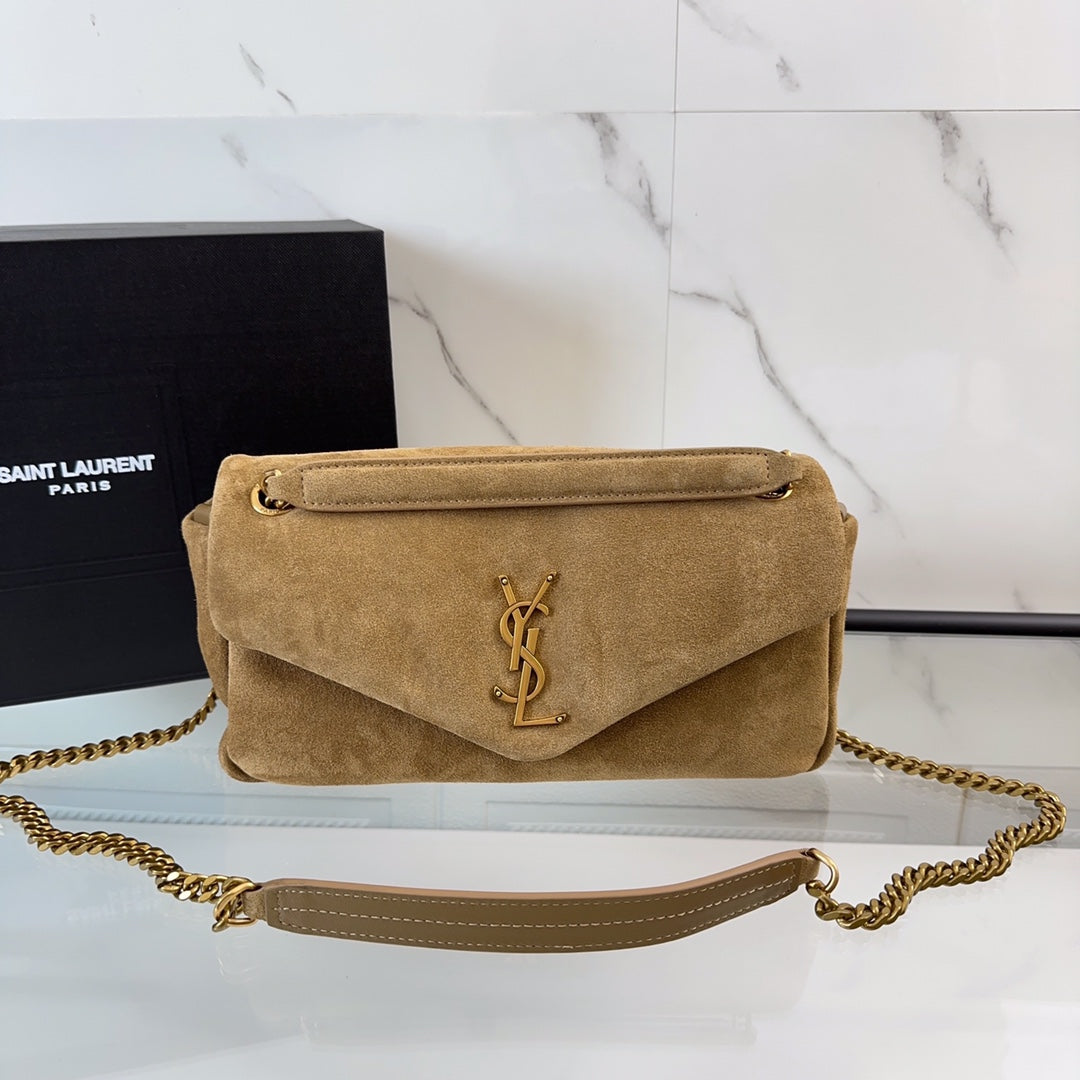 YSL Calypso Small In Suede