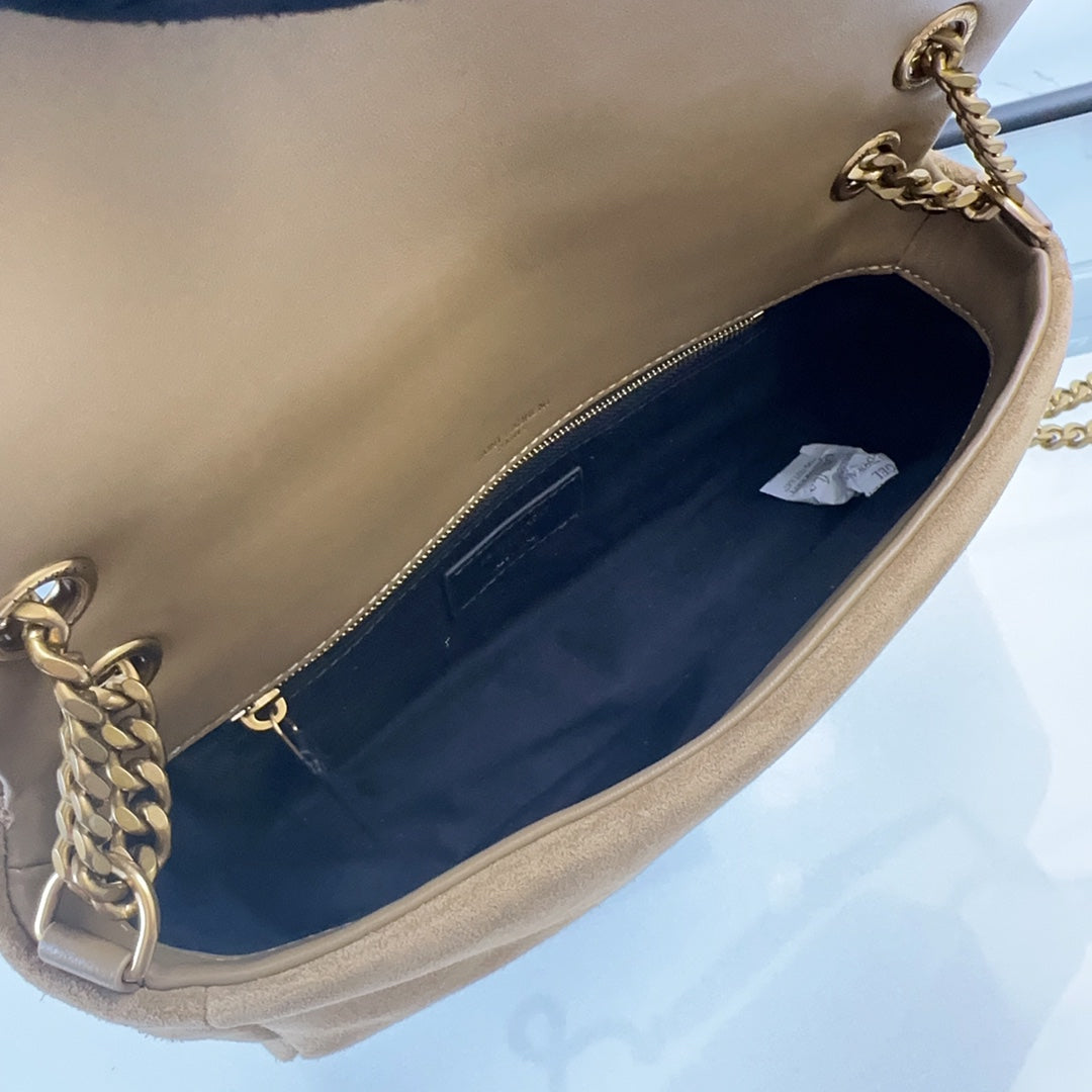 YSL Calypso Small In Suede