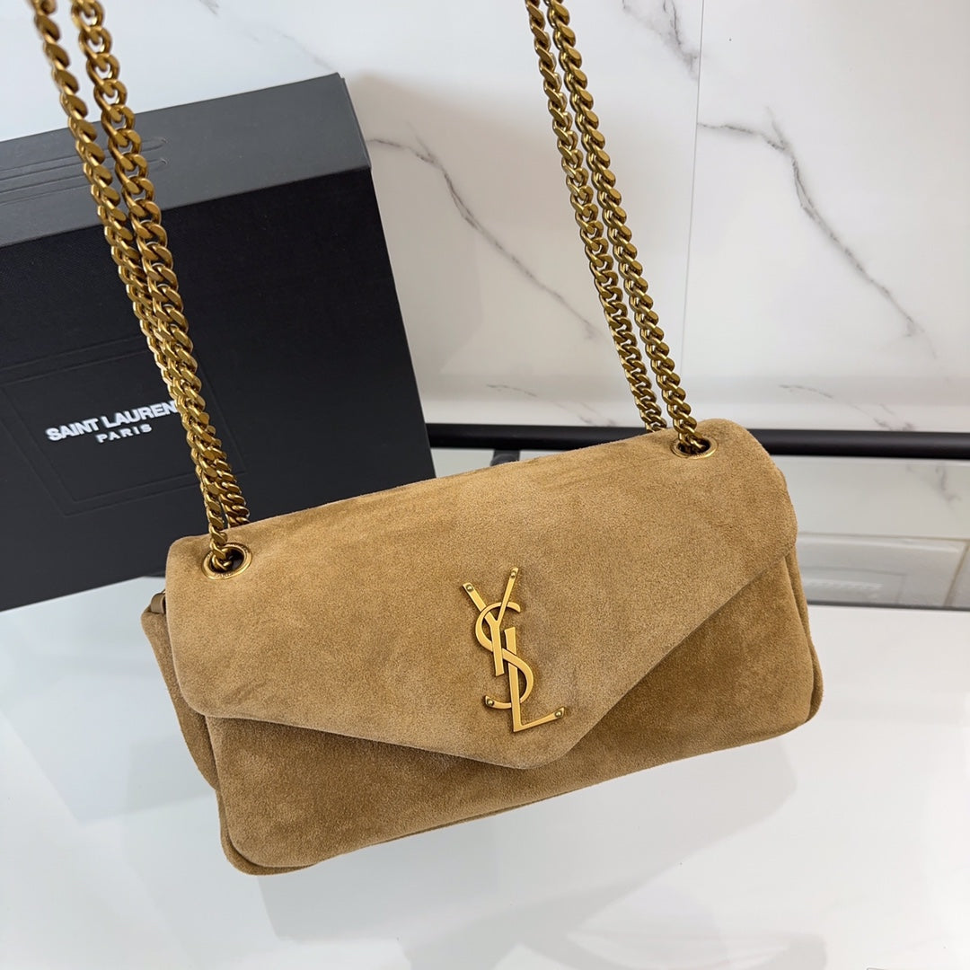 YSL Calypso Small In Suede