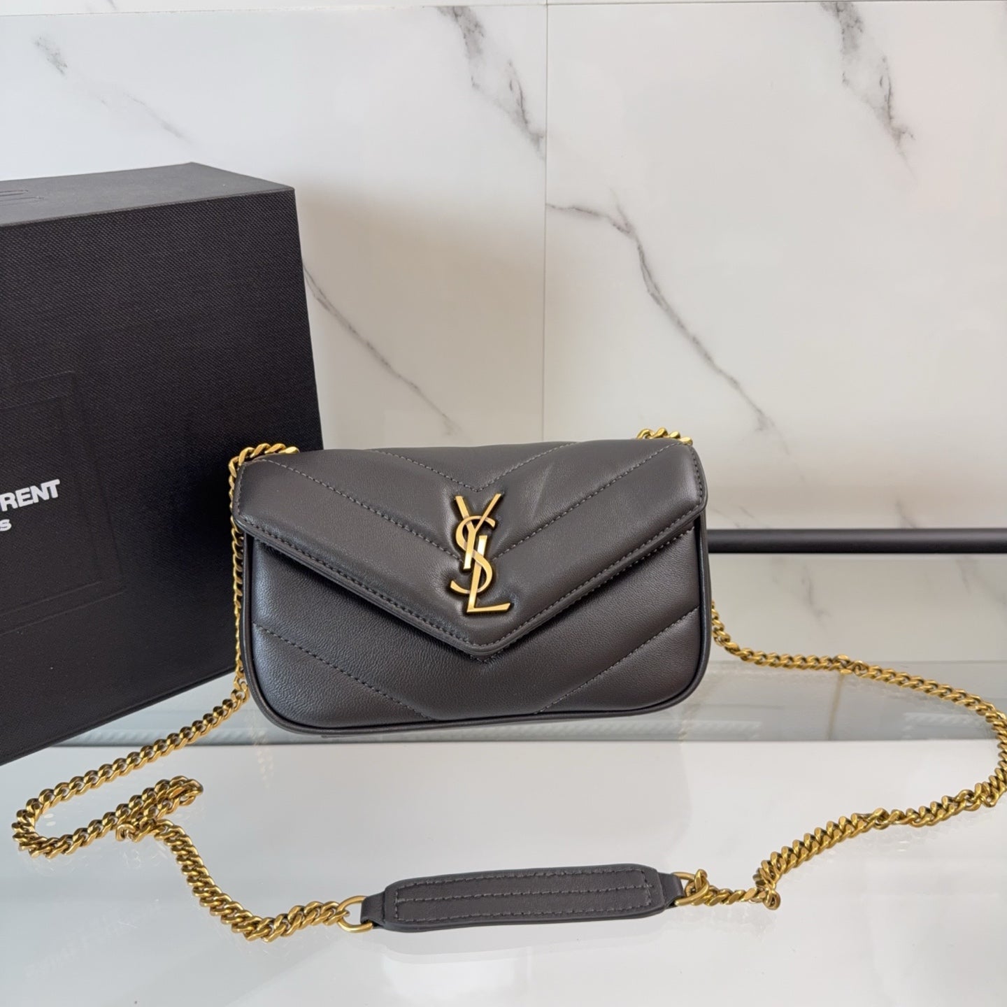 YSL LOULOU MINI in lambskin