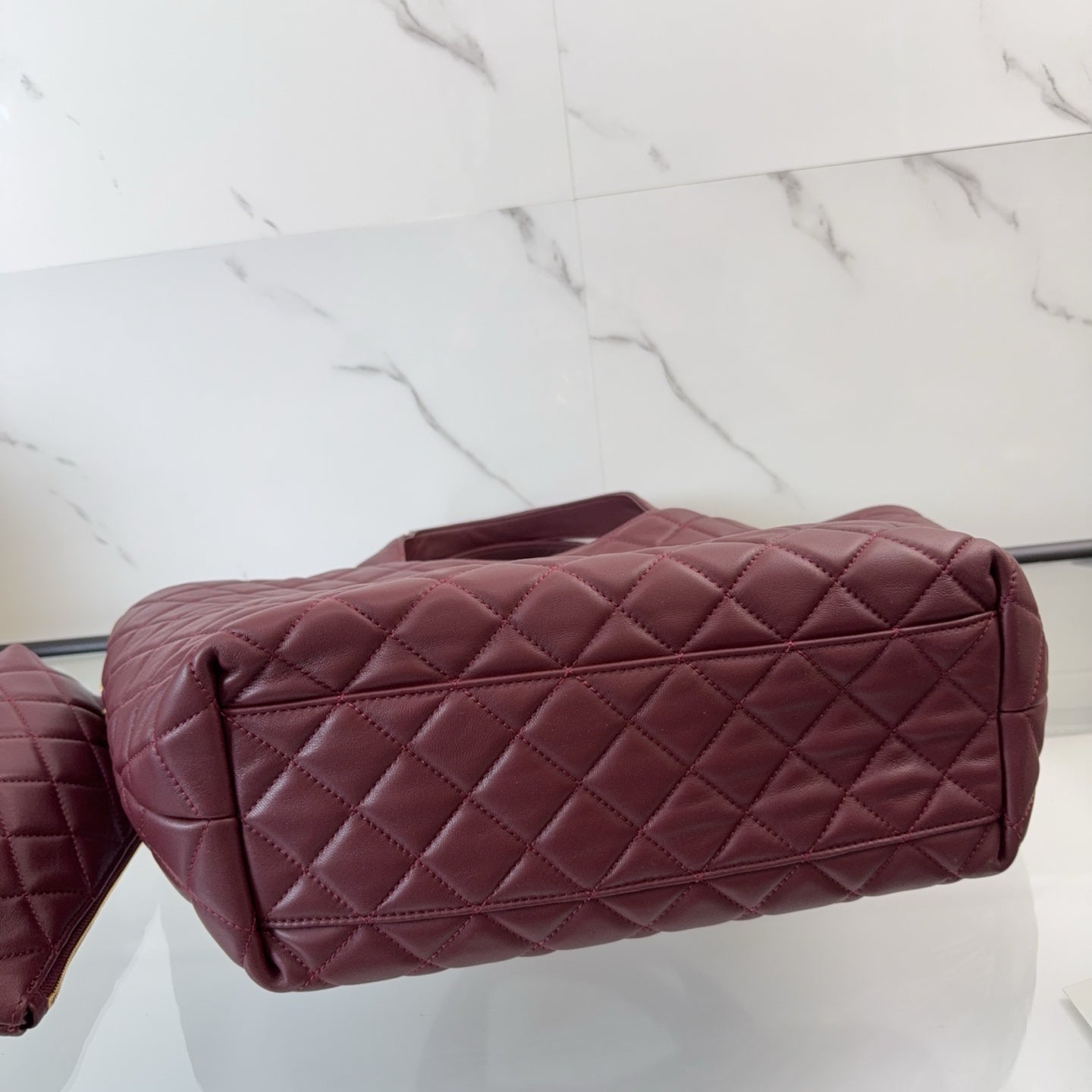 YSL ICARE Medium in quilted nappa