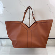 YSL Y TOTE IN LEATHER