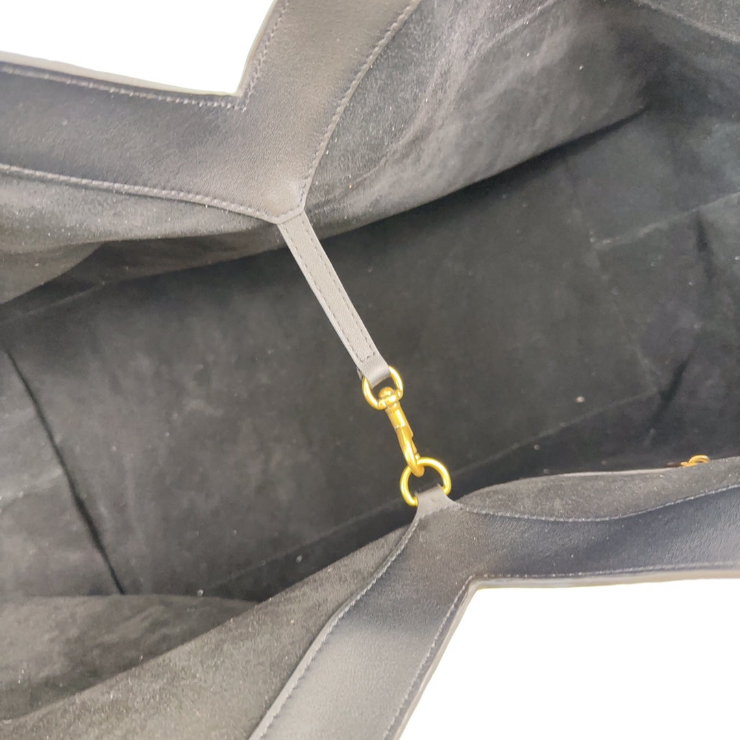 YSL Y TOTE IN LEATHER