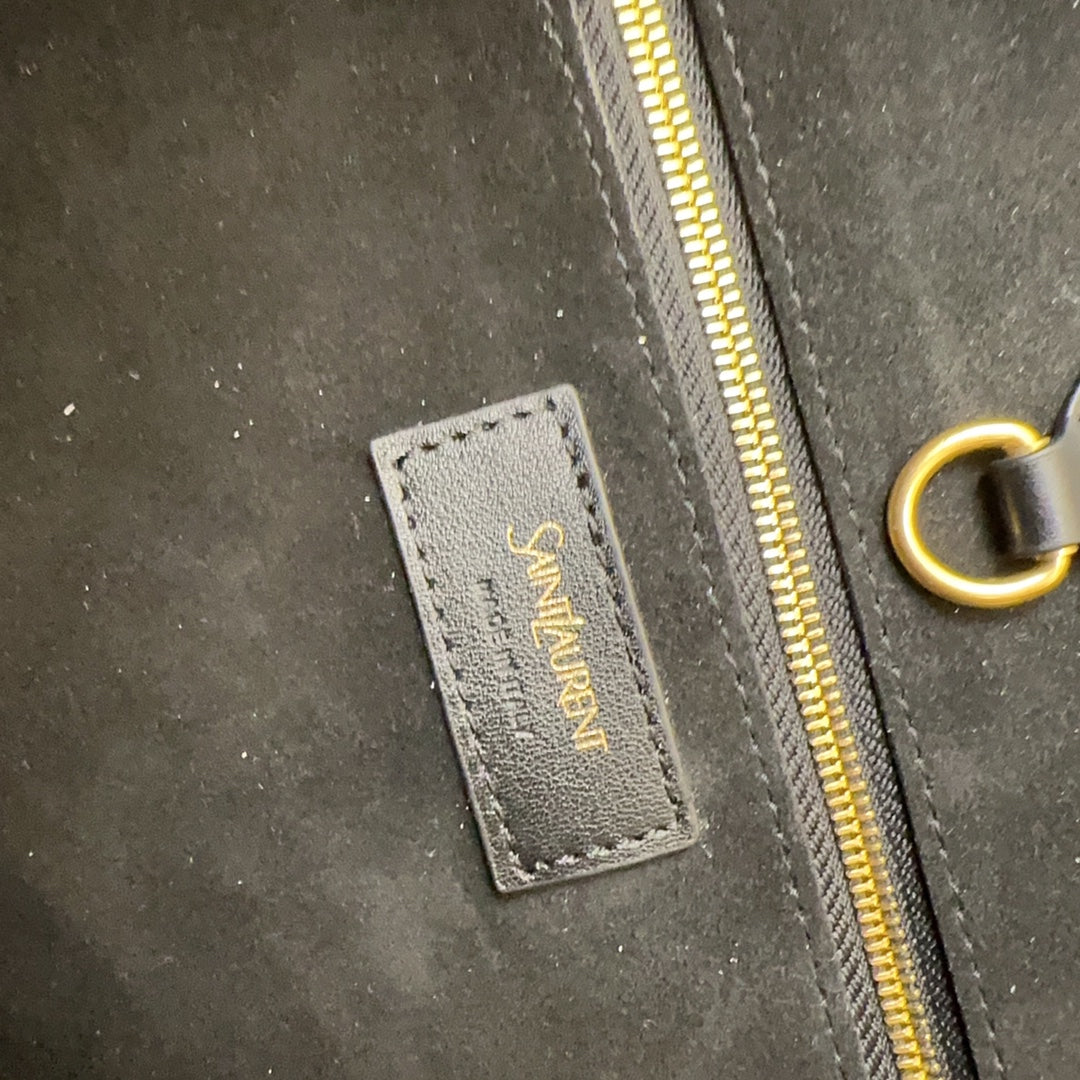 YSL Y TOTE IN LEATHER