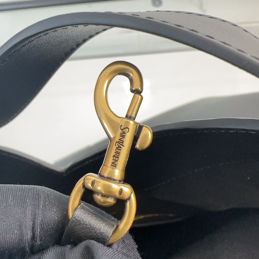 YSL Y TOTE IN LEATHER