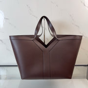 YSL Y TOTE IN LEATHER
