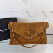 YSL CASSANDRE XXL envelope pouch on chain