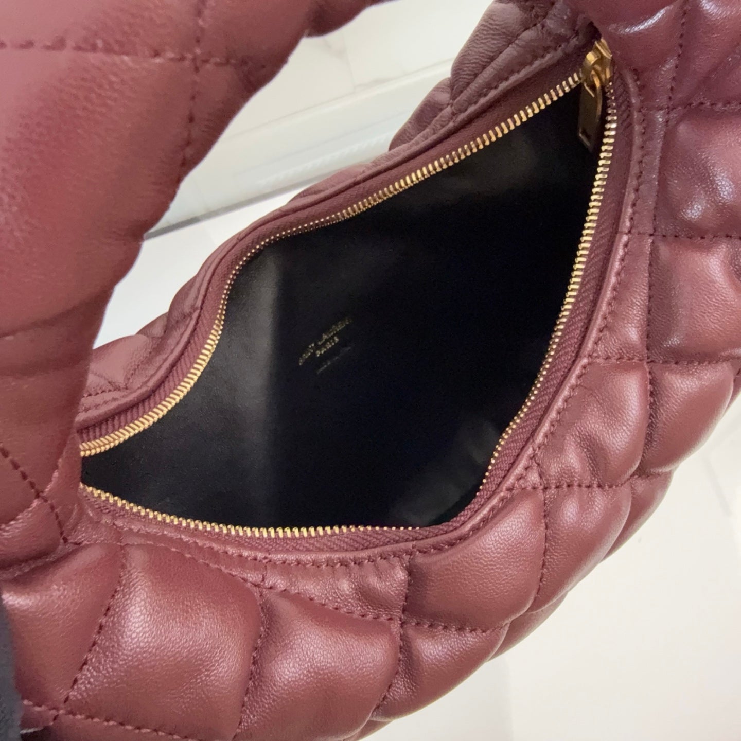 YSL ICARINO in quilted nappa