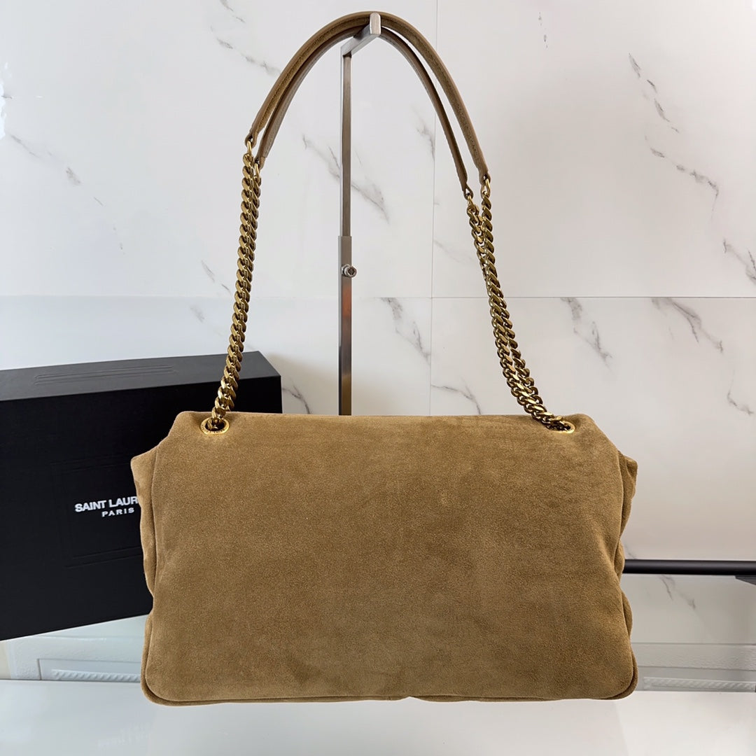 YSL Calypso large in suede