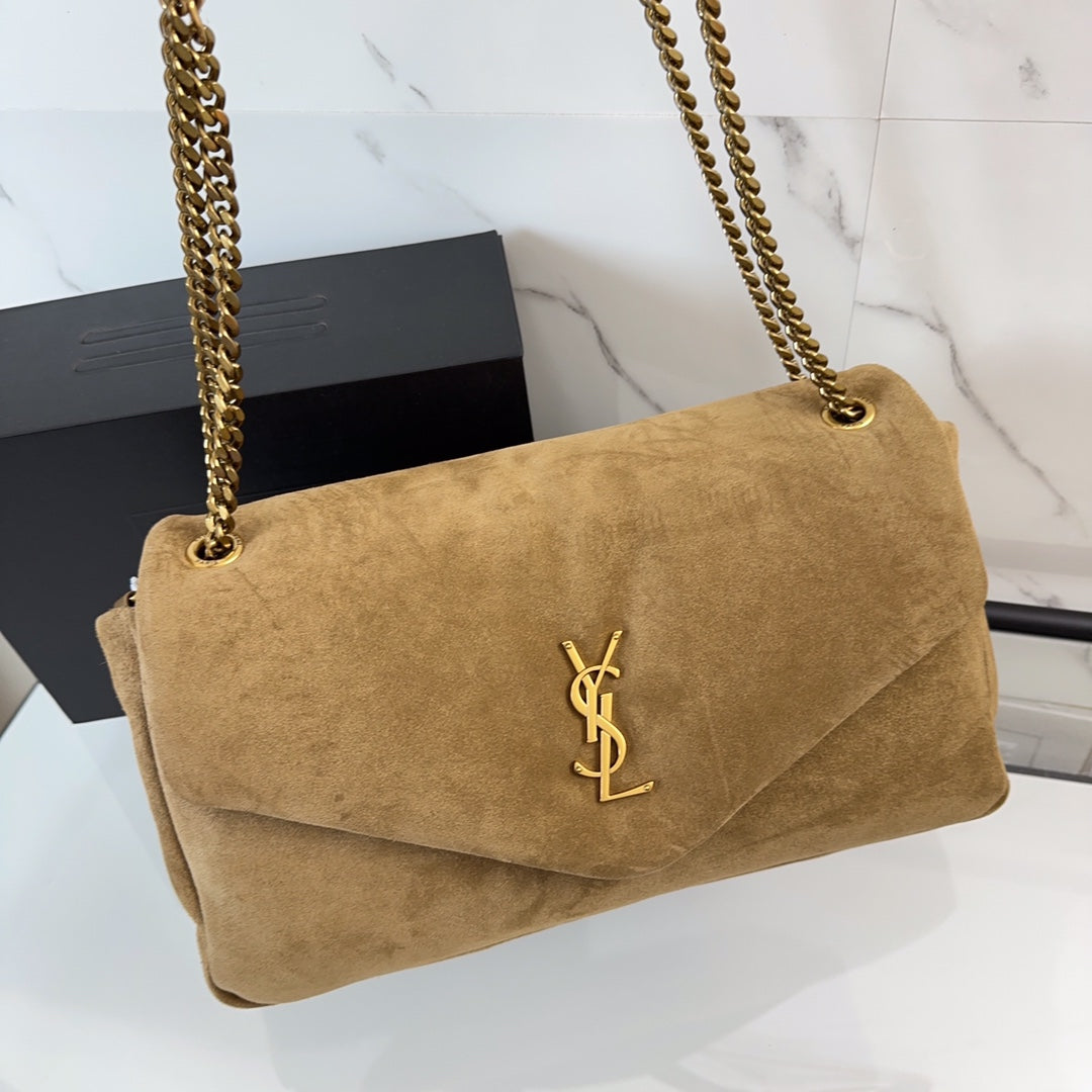 YSL Calypso large in suede