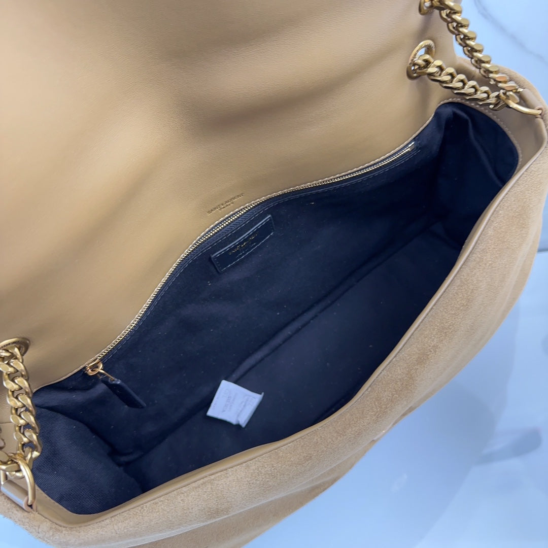 YSL Calypso large in suede