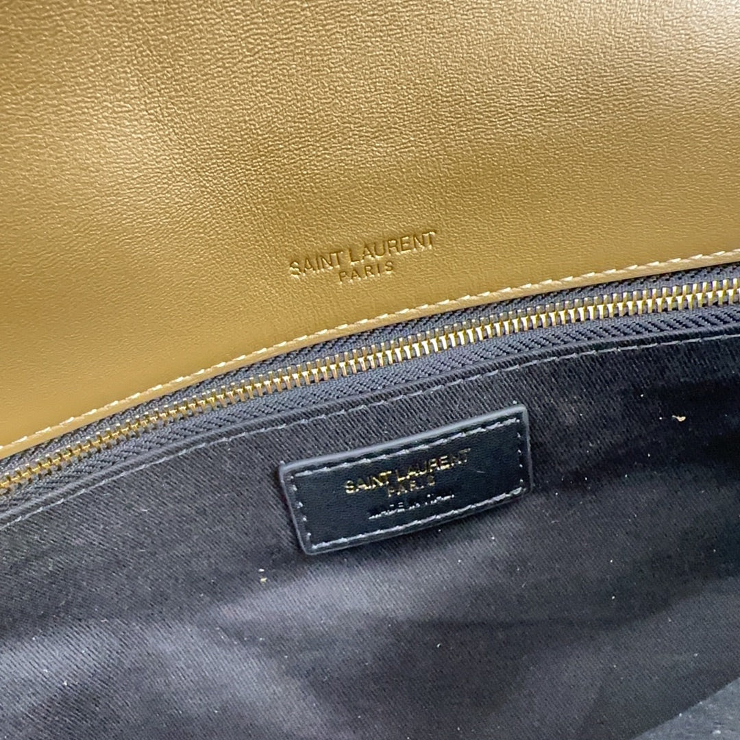 YSL Calypso large in suede