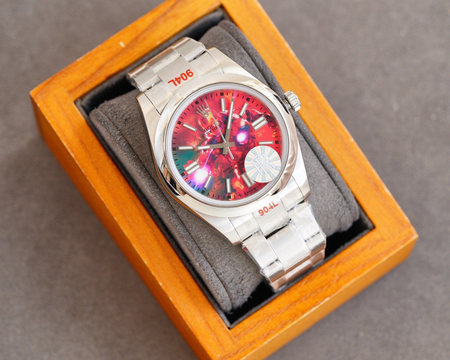 OYSTER 41 STAINLESS STEEL CUSTOM IRONMAN