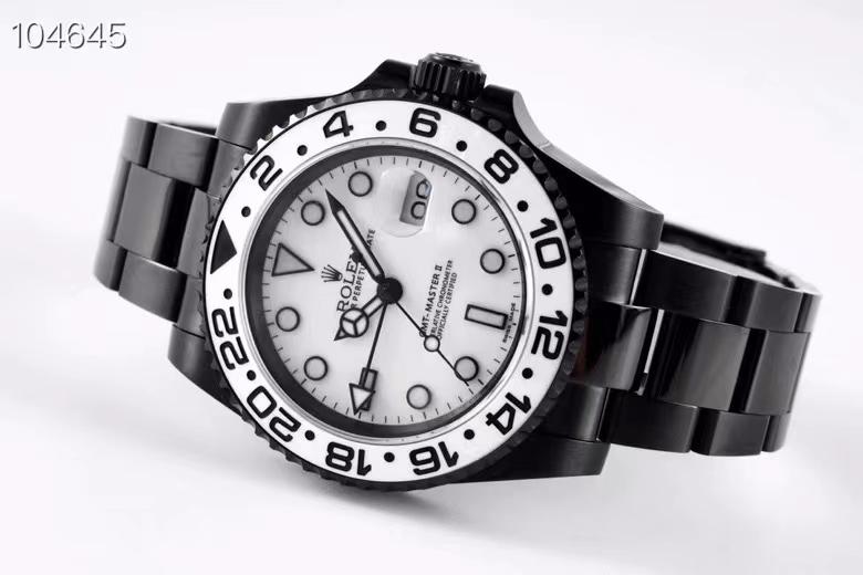 GMT-MASTER II BLACK WHITE DIAL